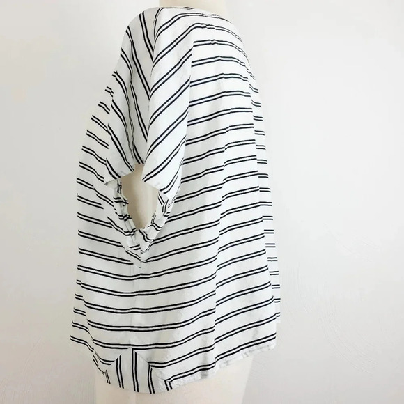 CAbi Sail Away Striped Blouse Size M - Picture 2 of 6
